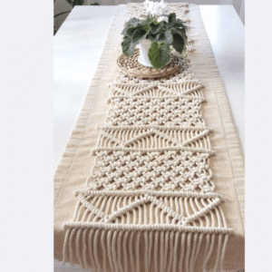 Centerpiece Macramé Table Runner