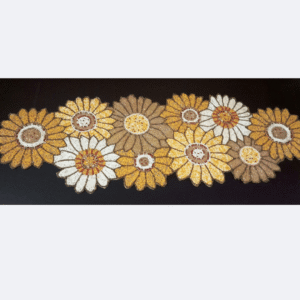 Sunflower Beaded Table Runner