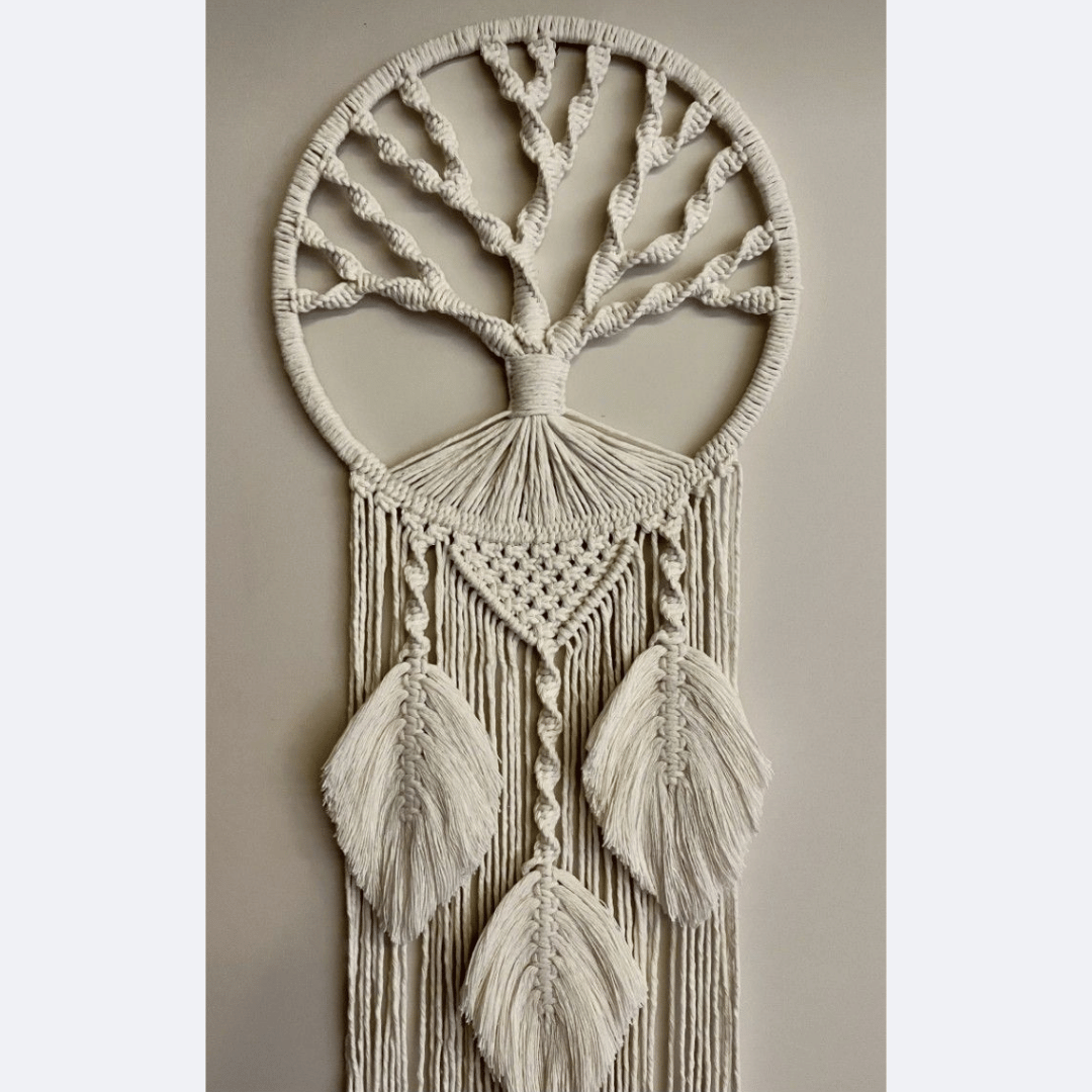 Tree of Life Macramé Dream Catcher