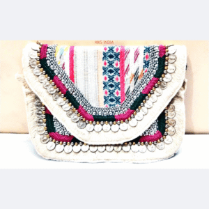 Multicolor Patchwork Banjara Tote – Artistic Everyday Carry