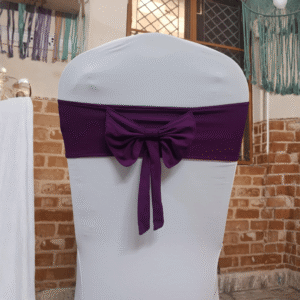 Butterfly Chair Bow with Ribbon – Dual Layer Elegant Decorative Style