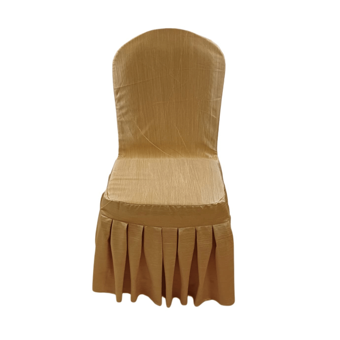 Golden Crush Chair Cover