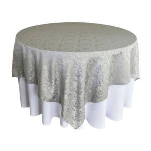 Damask Table Top – Classic Jacquard Pattern for Elegant Event Styling