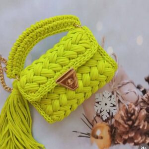 Crochet Yarn Bag - 114