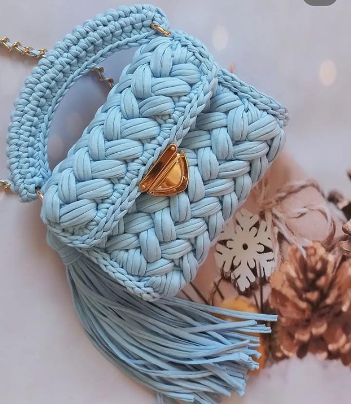 Crochet Yarn Bag - 118