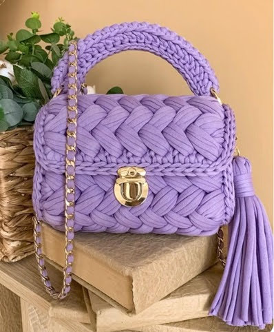 Crochet Yarn Bag - 113