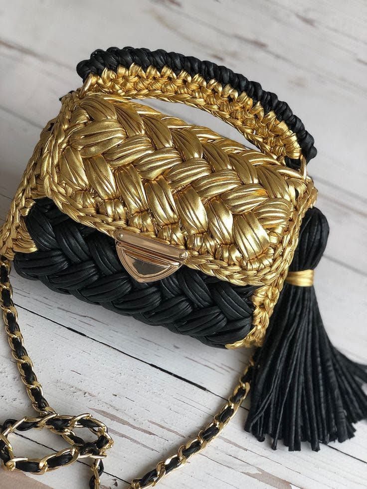 Crochet Yarn Bag - 116