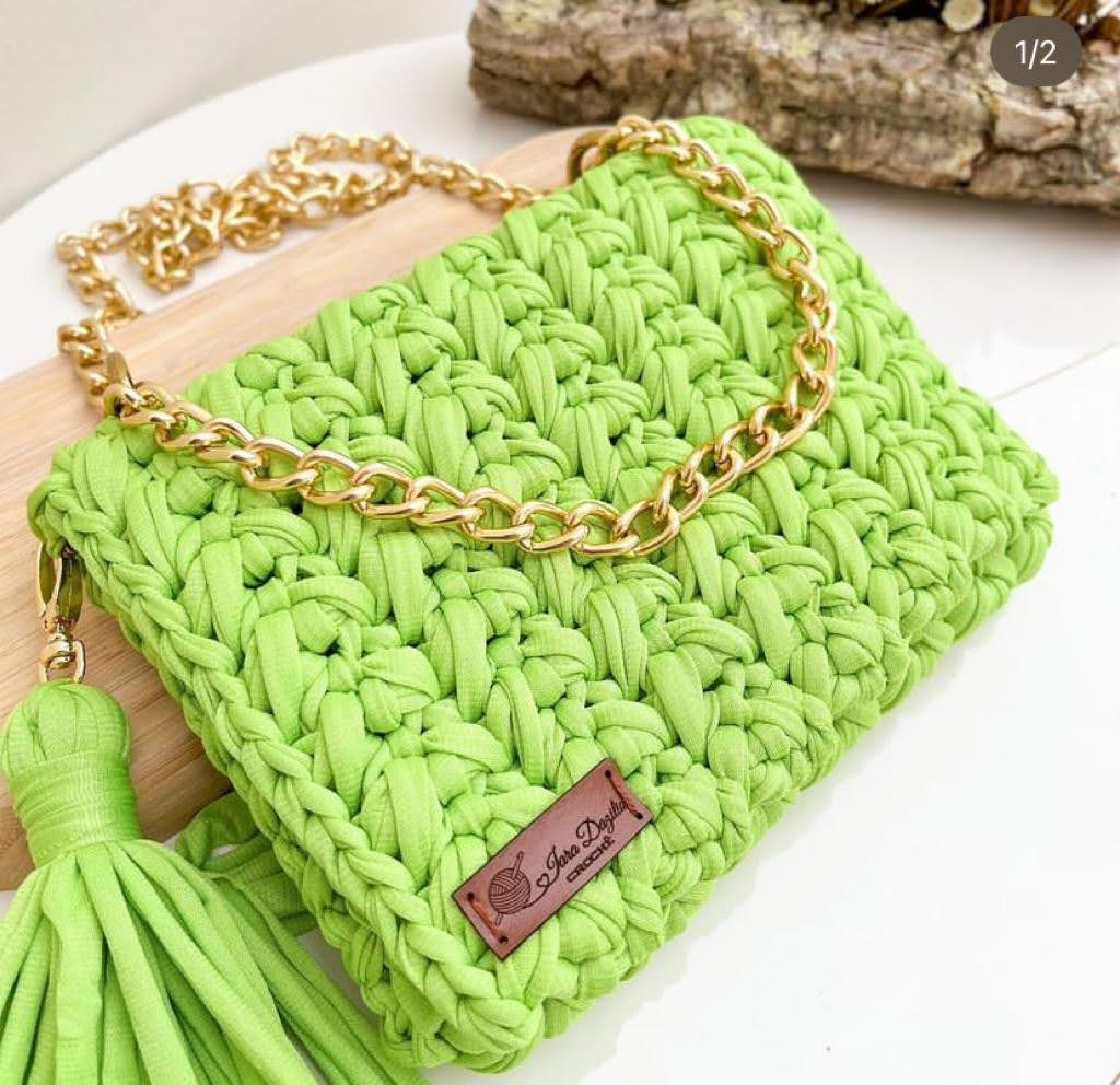 Crochet Yarn Bag - 109