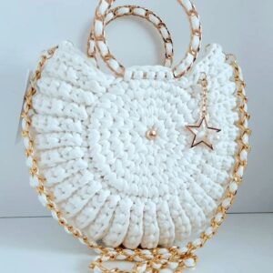 Crochet Yarn Bag - 107