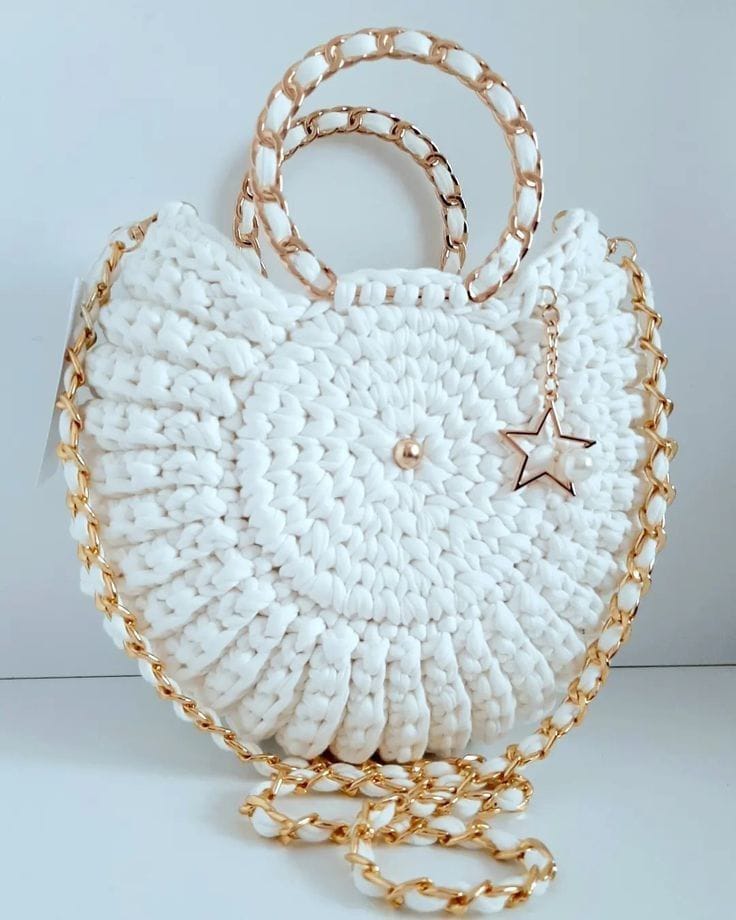 Crochet Yarn Bag - 107