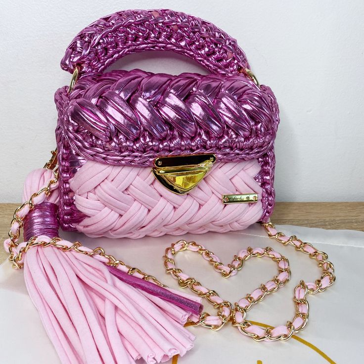 Crochet Yarn Bag - 119