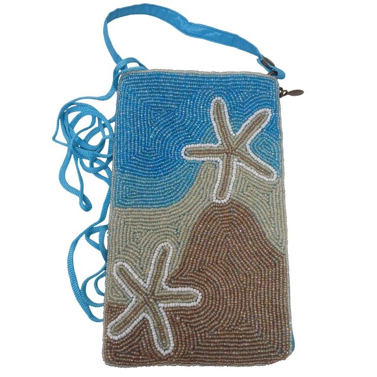 Beaded Mobile Bag - 123