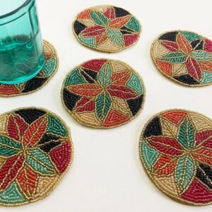 Beaded Coaster - 109