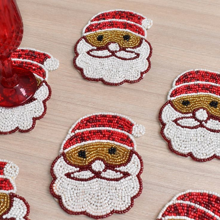 Beaded Coaster - 106