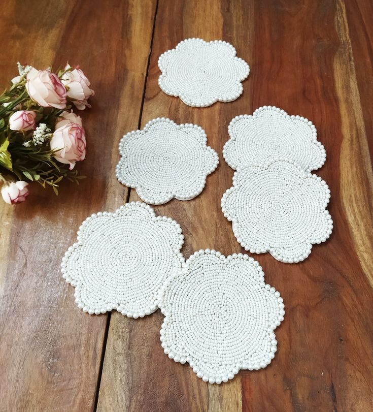 Beaded Coaster - 104