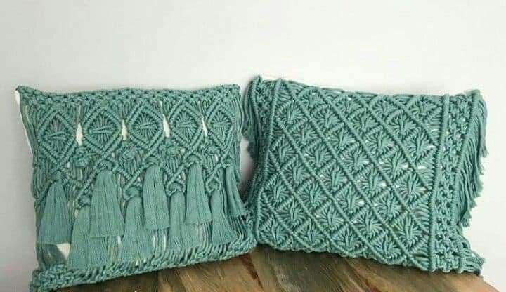 Macrame Cushion Cover - 114