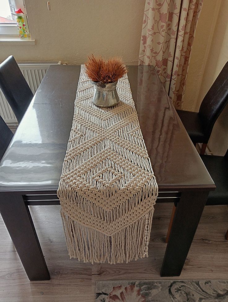 Macrame Table Runner - 103
