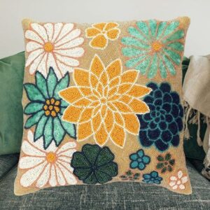 Beaded Cushion Cover - 107