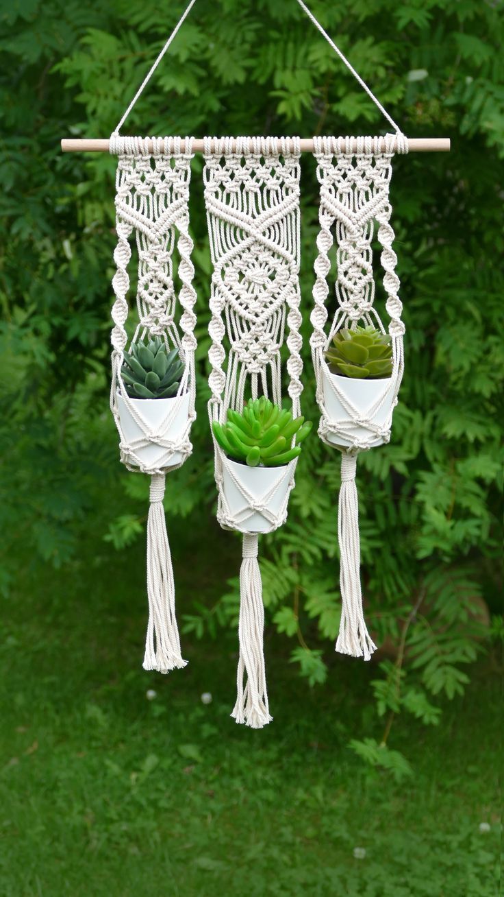 Macrame Plant Hanging - 105