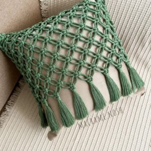 Macrame Cushion Cover - 132