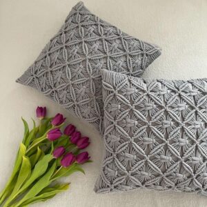 Macrame Cushion Cover - 124