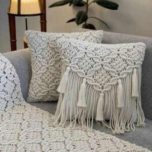 Macrame Cushion Cover - 127